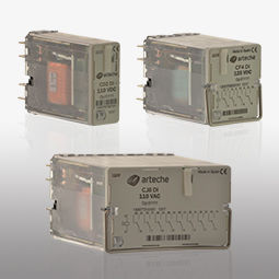 Contactor relays with coil protection
