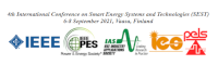 4ª Conferencia Internacional Smart Energy Systems and Technologies (SEST)